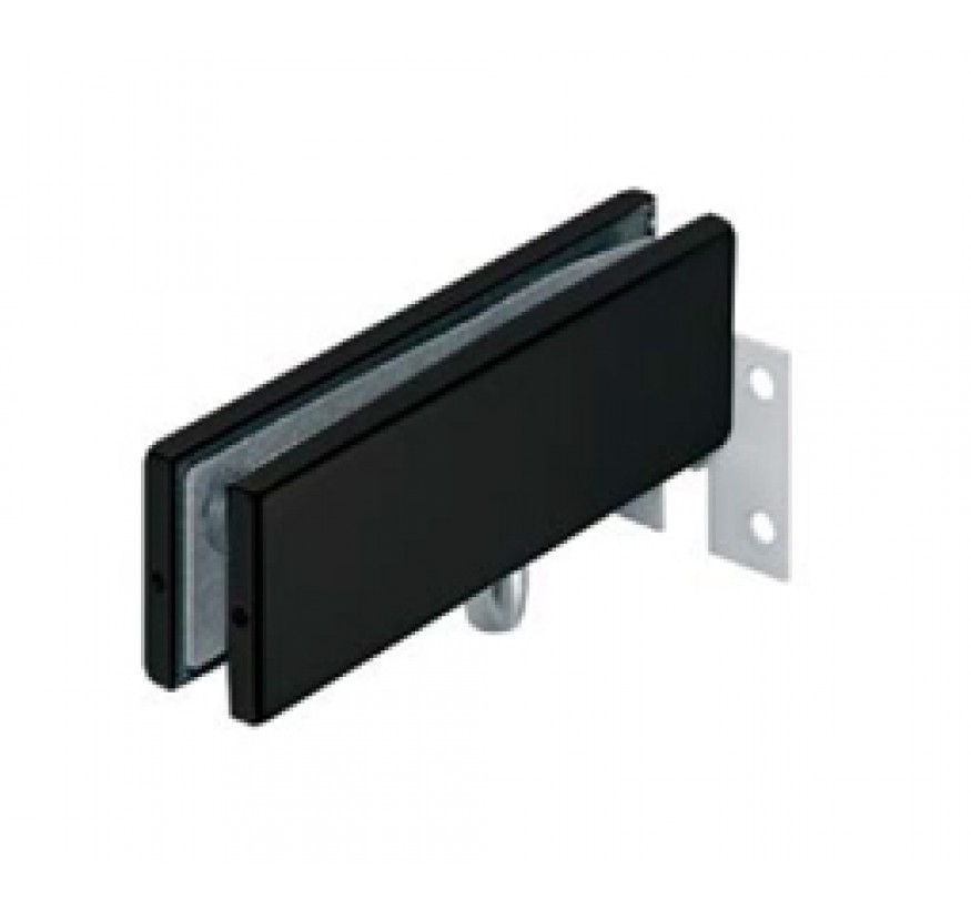 Kẹp kính trên khung gắn tường màu đen mờ 120kg - 981.00.667