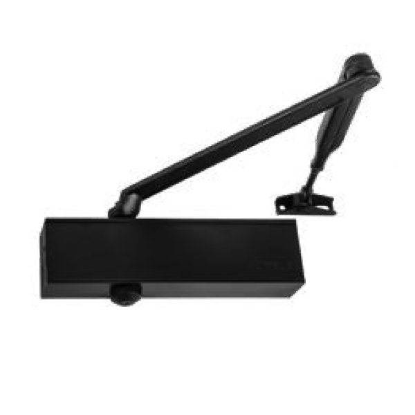 Đóng cửa tự động Hafele, không có chức năng giữ cửa, màu đen - 931.84.623