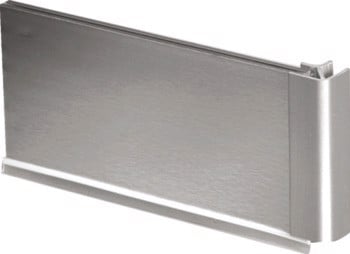 Len chân bằng nhôm 100x4000 mm màu đen - 713.29.311