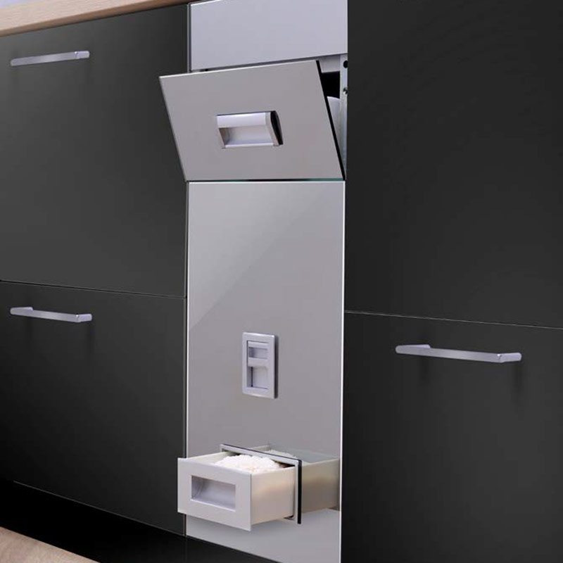 Thùng đựng gạo âm tủ Spinto Cucina 300mm - 549.32.743