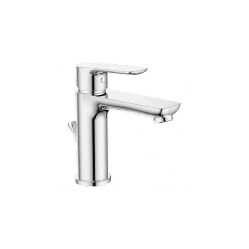 UNI basin mixer 100 pull-rod waste set