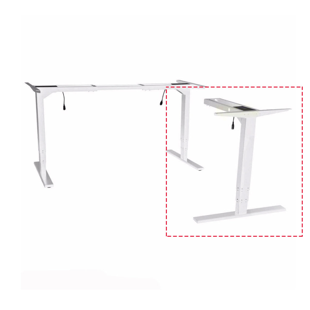 Chân thứ 3 kết hợp với 2 chân bàn tạo thành hình chữ L Hafele - 633.44.042