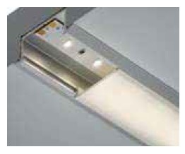 Nắp chụp đèn Led Hafele trắng sữa - 833.74.781