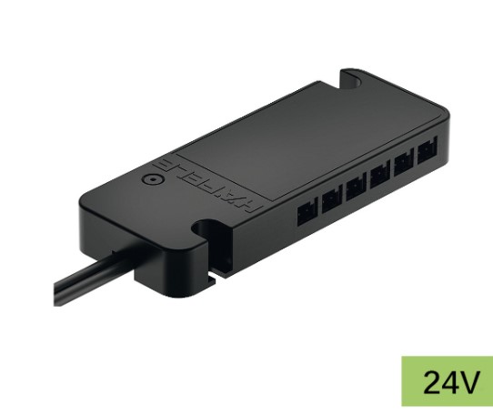Bộ Nhận Tín Hiệu Đèn Led 6 Cổng 24V Hafele - 833.77.785