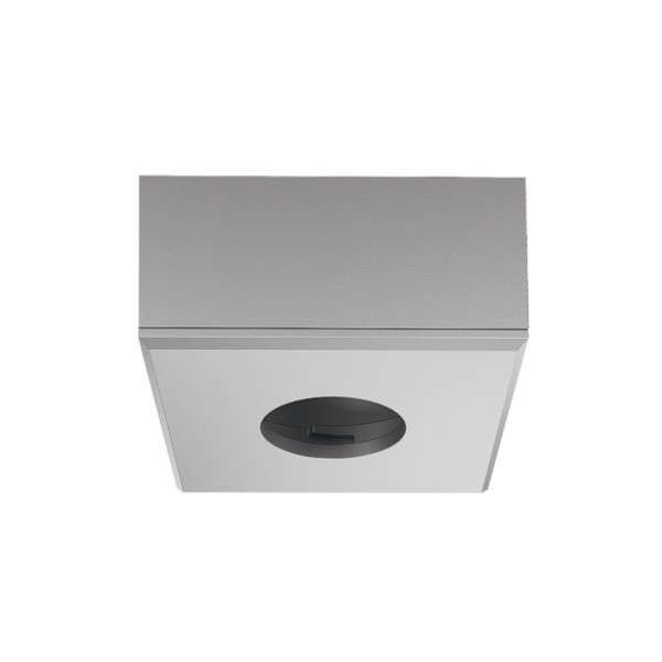 Nắp che lắp nổi hình vuông màu bạc Hafele - 833.89.243