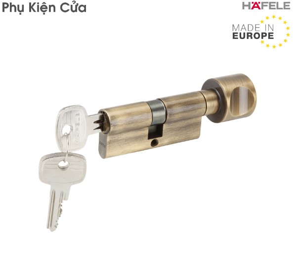 Ruột Khóa 1 Đầu Chìa 1 Đầu Vặn 71mm Hafele - 916.08.183