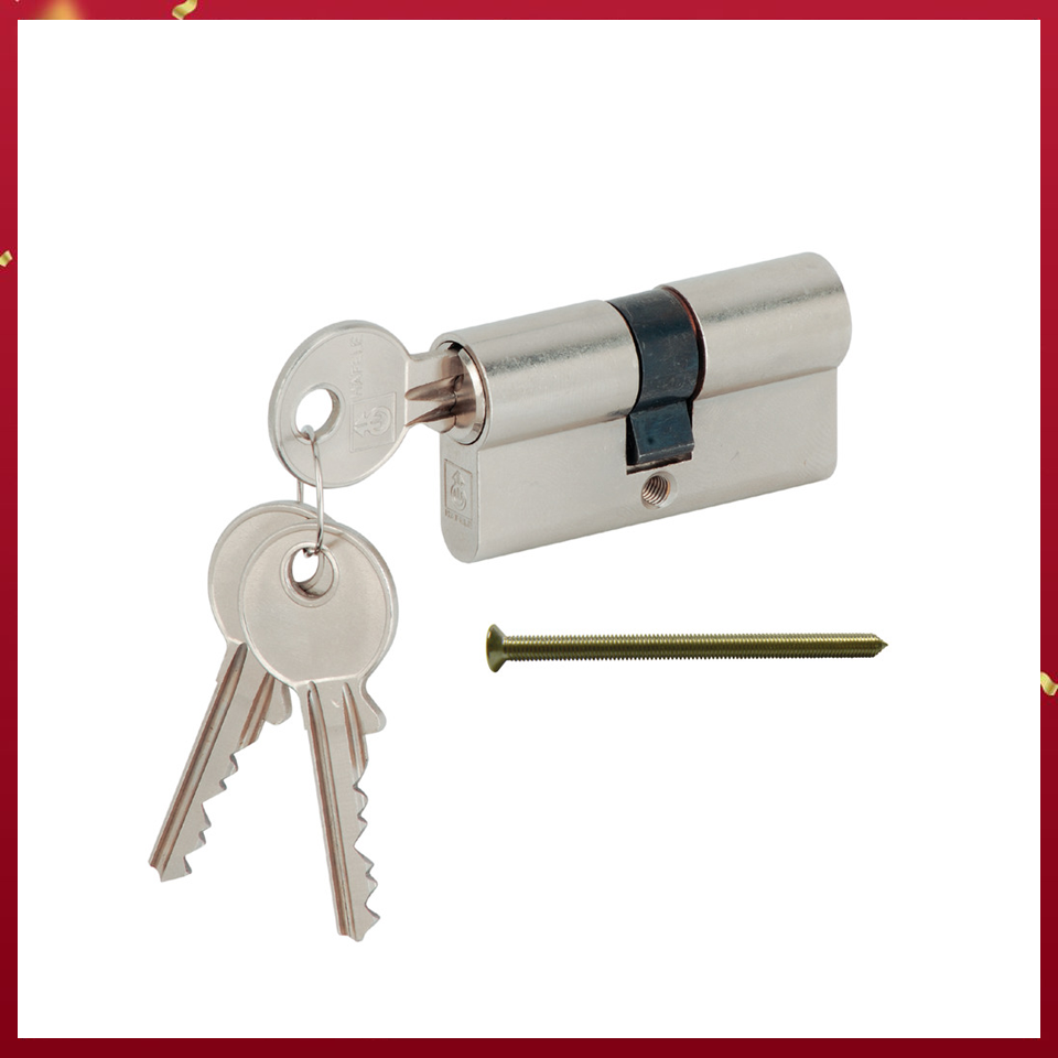 Ruột Khóa 2 Đầu Chìa 90mm Hafele - 916.96.041