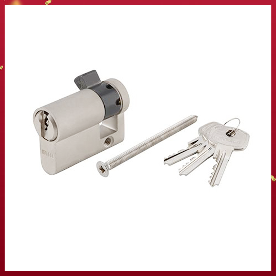 Ruột Khóa 1 Đầu Chìa 55mm Hafele - 916.96.139