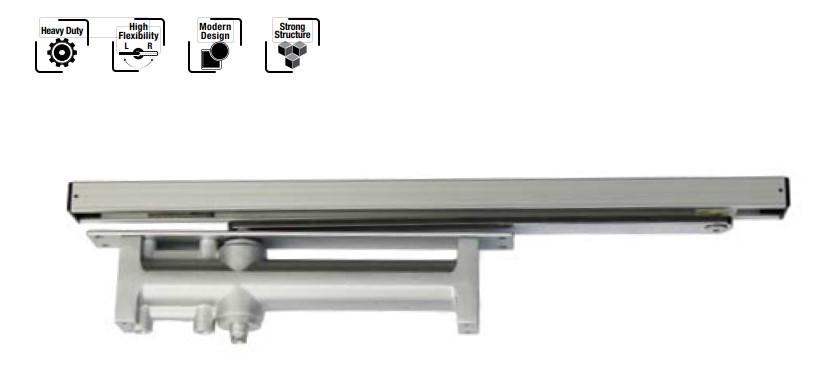 Thiết Bị Đóng Cửa Tự Động Lắp Âm EN3 60Kg Hafele - 931.47.039
