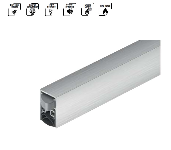 Thanh Chắn Bụi Tự Động DDS20 1030mm Hafele - 950.05.914