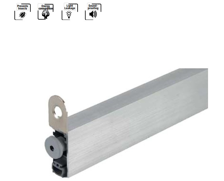 Thanh chắn bụi tự động DDS1328 1333mm Hafele - 950.45.019