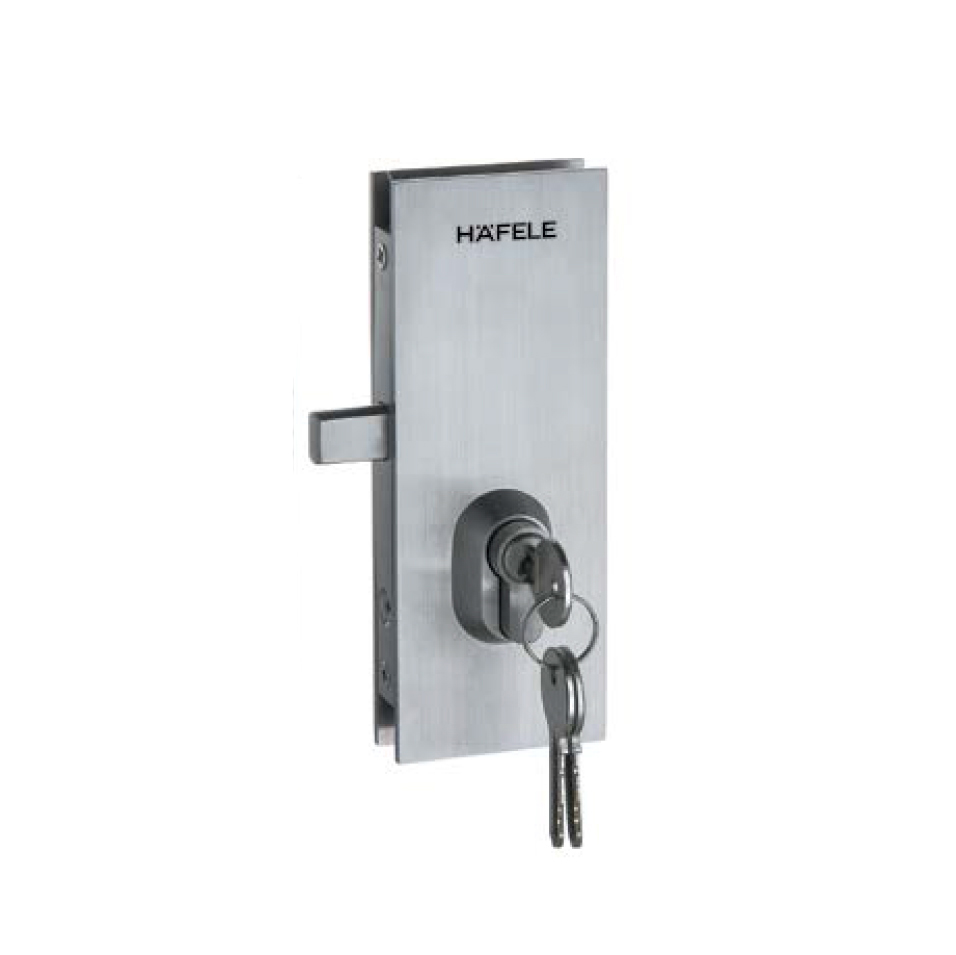 Khóa Cửa Kính Thân Khóa Mở Xoay Mở Trái Hafele - 981.59.080