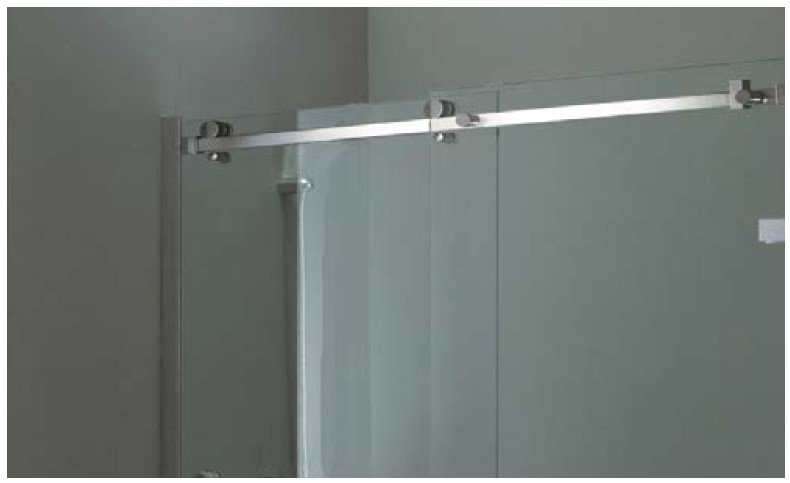 Phụ Kiện Cửa Trượt Phòng Tắm Kính Vuông Hafele - 981.71.101