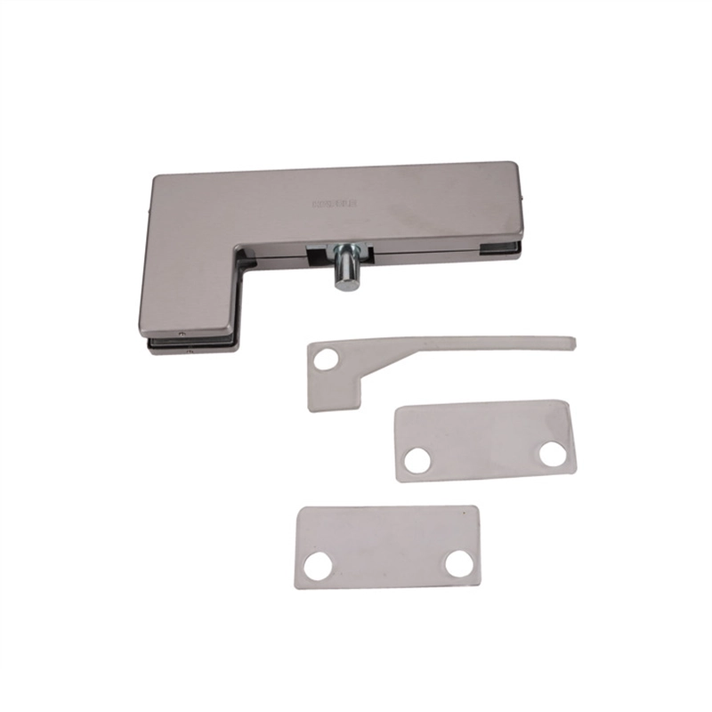 Kẹp kính L Hafele, inox mờ - 981.50.040