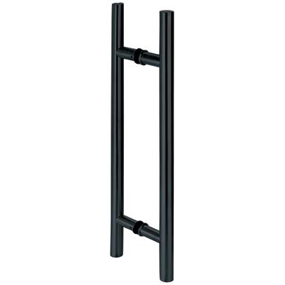 Tay nắm kéo chữ H Ø30 x CC400mm Hafele màu đen - 903.08.500