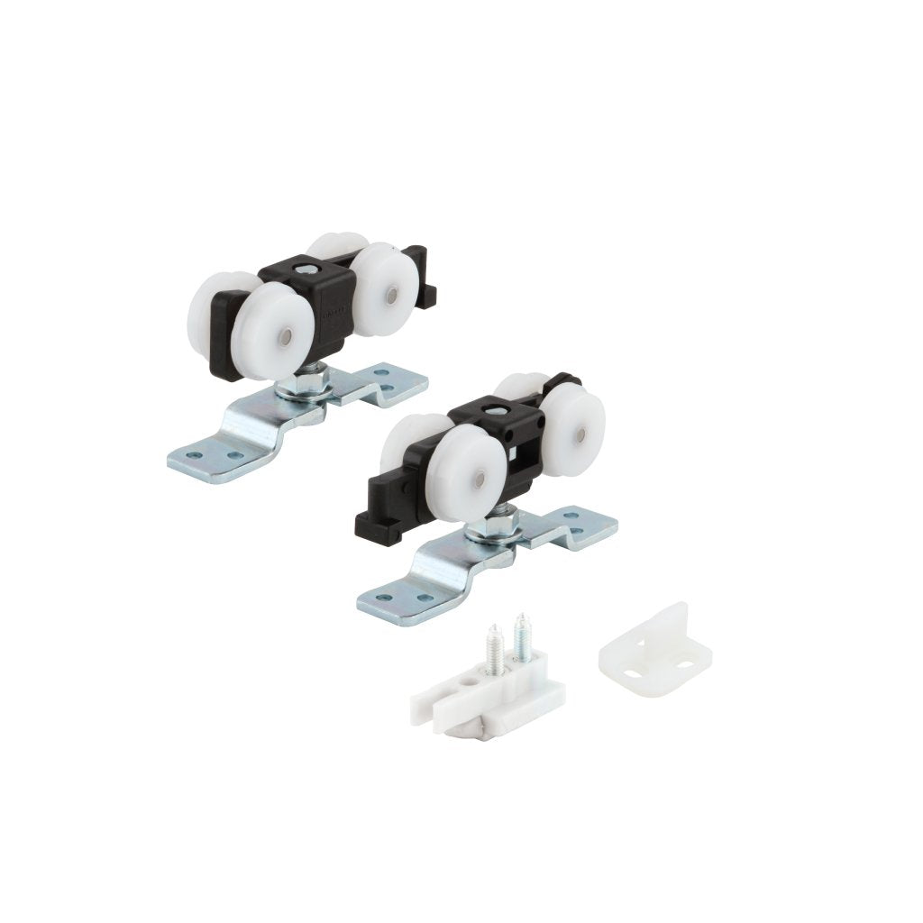 Bộ phụ kiện cửa trượt Hafele silent 60A (60kg) lắp nổi