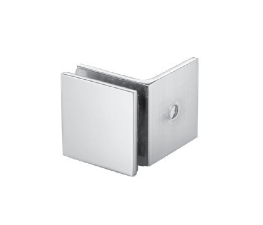 Kẹp Kính Tường 90º Nhà Tắm Có Đế Hafele - 981.77.910