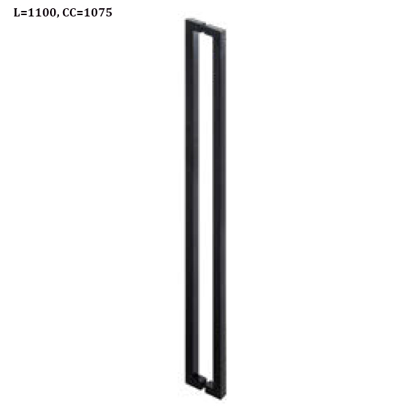 TAY NẮM KÉO CC1075MM, ĐEN MỜ - 903.08.507
