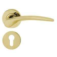 Tay nắm gạt Hafele - Màu đồng bóng - 903.98.147