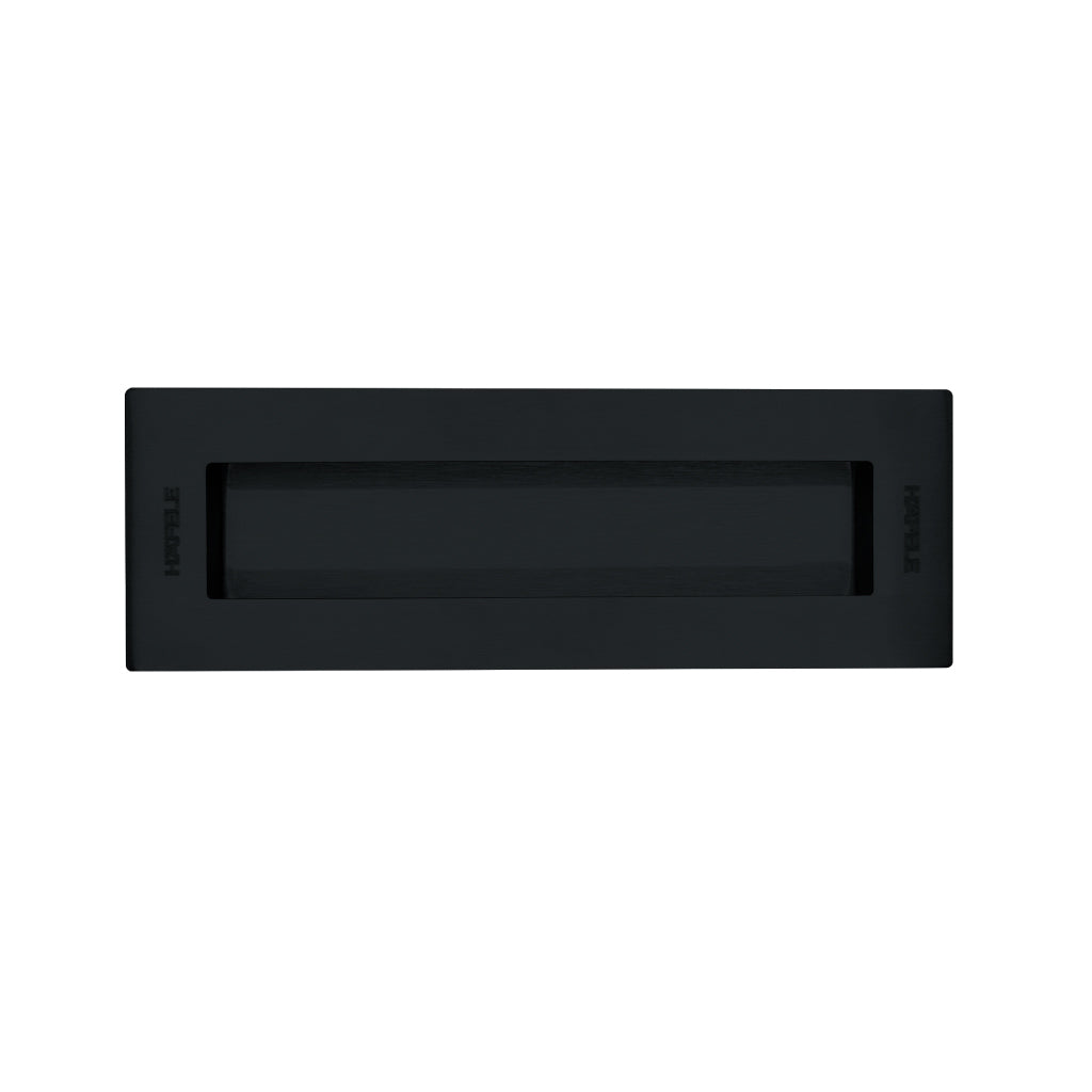 Tay nắm âm 150x51 Hafele DIY, đen mờ - 489.72.137