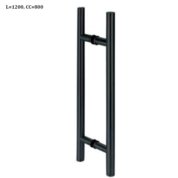 Tay nắm kéo chữ H Ø30 x CC1000mm Hafele - 903.08.506