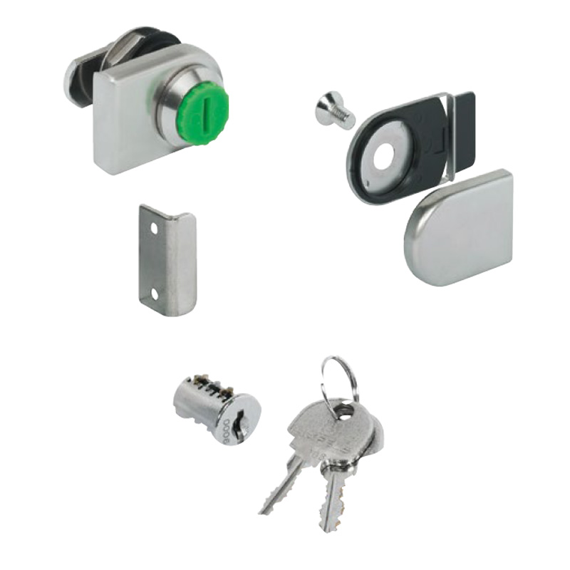 Khoá cửa kính Hafele Symo 3000