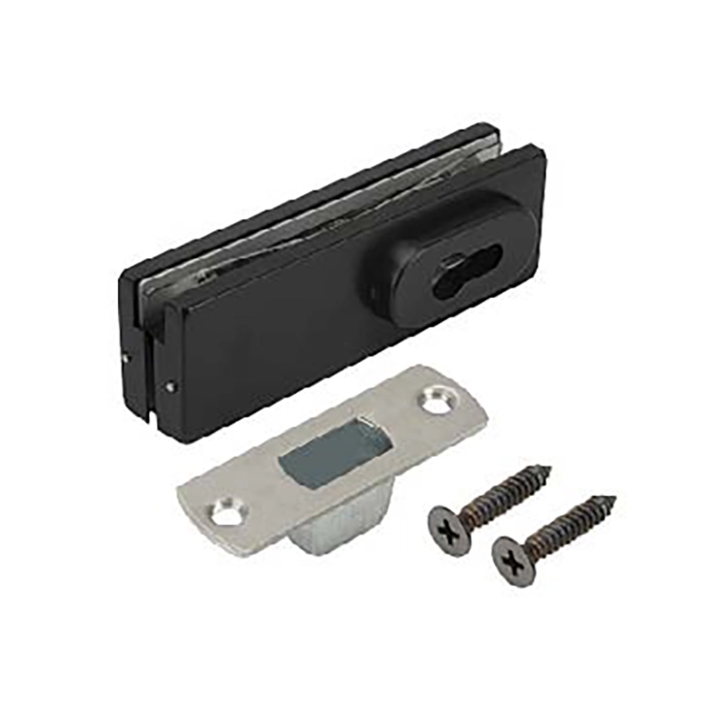 Kẹp khóa sàn Hafele, màu đen mờ - 981.00.661