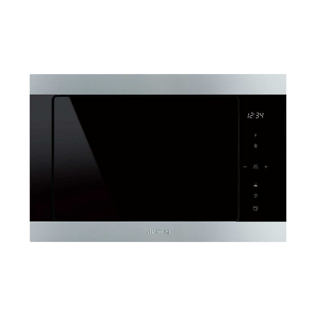 Lò vi sóng kết hợp nướng, CLASSICA, thép không gỉ chống dính Smeg  FMI325X - 536.34.161