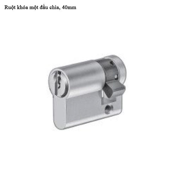 Ruột khóa một đầu chìa dài 40mm - 916.96.107