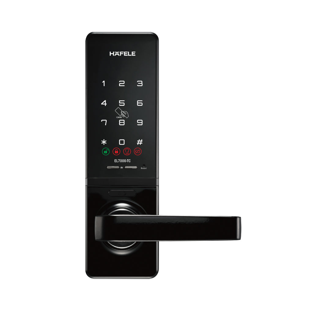 Khóa điện tử Hafele EL7000-TC, thân khóa lớn - 912.05.496