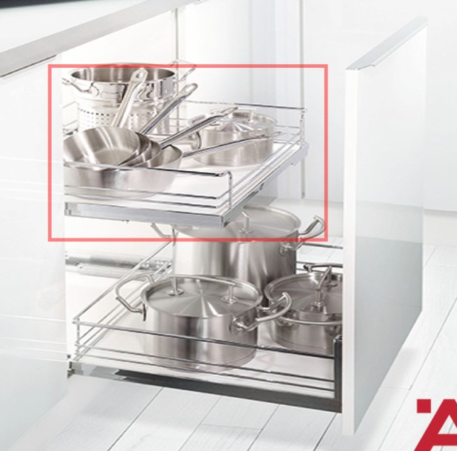Rổ Kéo Lọt Lòng 500mm Hafele - 540.26.655