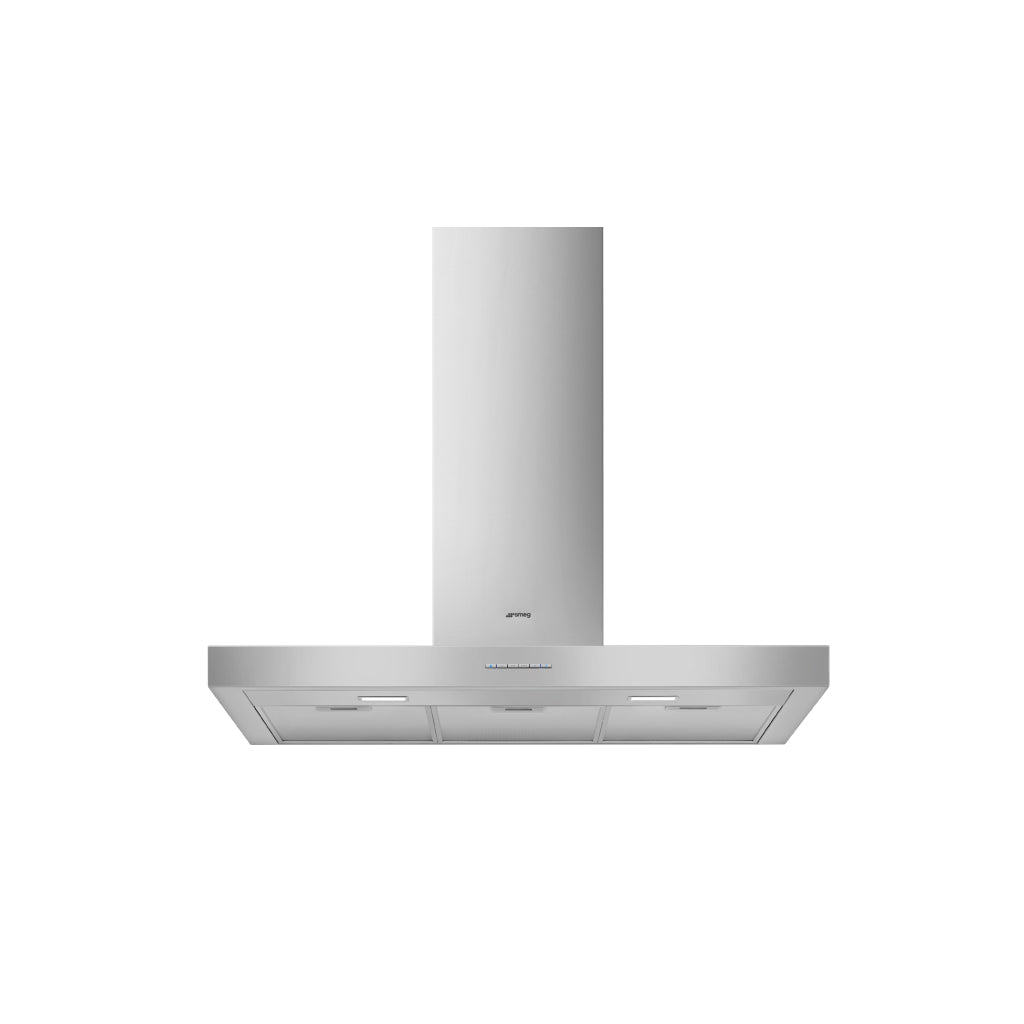 Máy hút mùi gắn tường, 90 cm, thép không gỉ Smeg KBT900XE - 536.84.493