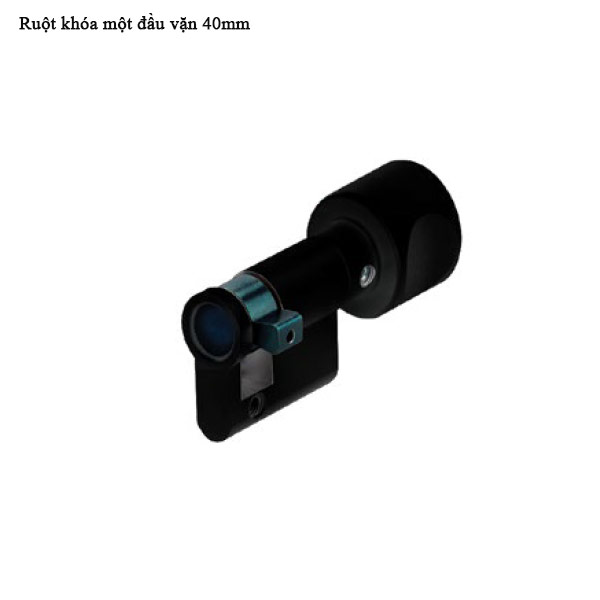 Ruột khóa 1 đầu vặn Hafele 40mm màu đen - 916.64.033