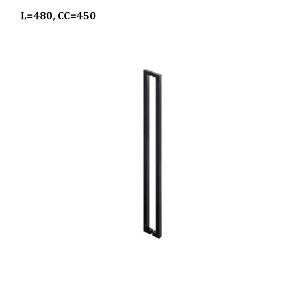 TAY NẮM KÉO CC450MM, ĐEN MỜ - 903.08.501