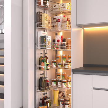 Phụ kiện tủ cao, Tủ cao 6 tầng - Hafele Dolce 450 - 548.65.033