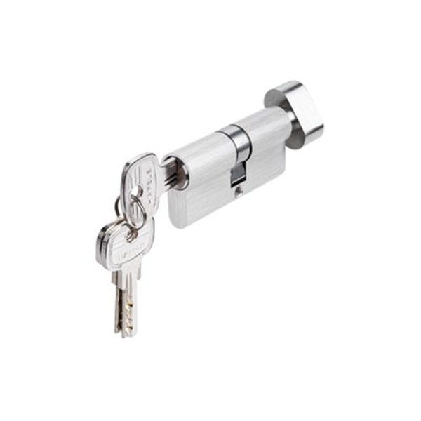 Ruột khoá Hafele 66mm (Đầu chìa đầu vận Oval) - 916.63.621