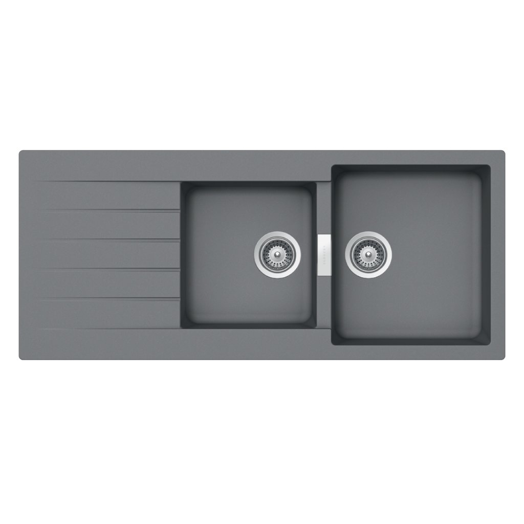 CHẬU ĐÁ HÄFELE HS19 - GED2S80 - MÀU XÁM - 570.35.570