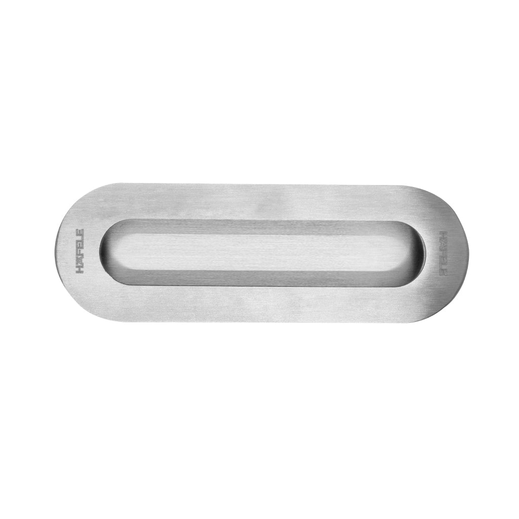DIY Tay nắm âm 150x50 - Inox mờ